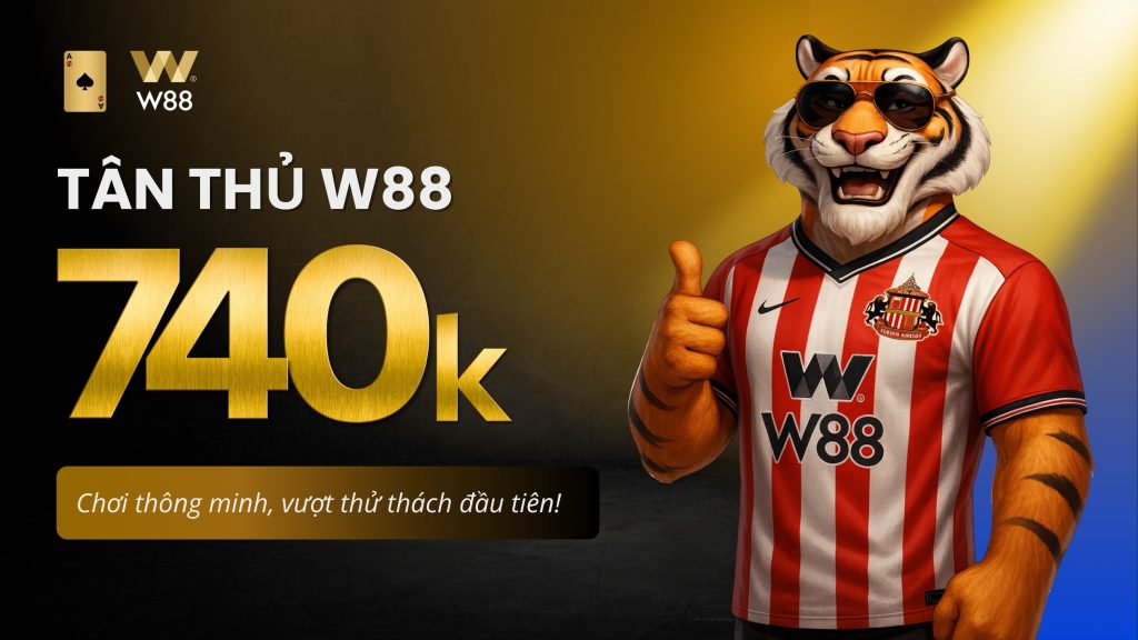 Tân Thủ W88 Thưởng 740K