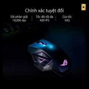 Chuột chính hãng Asus ROG Spatha